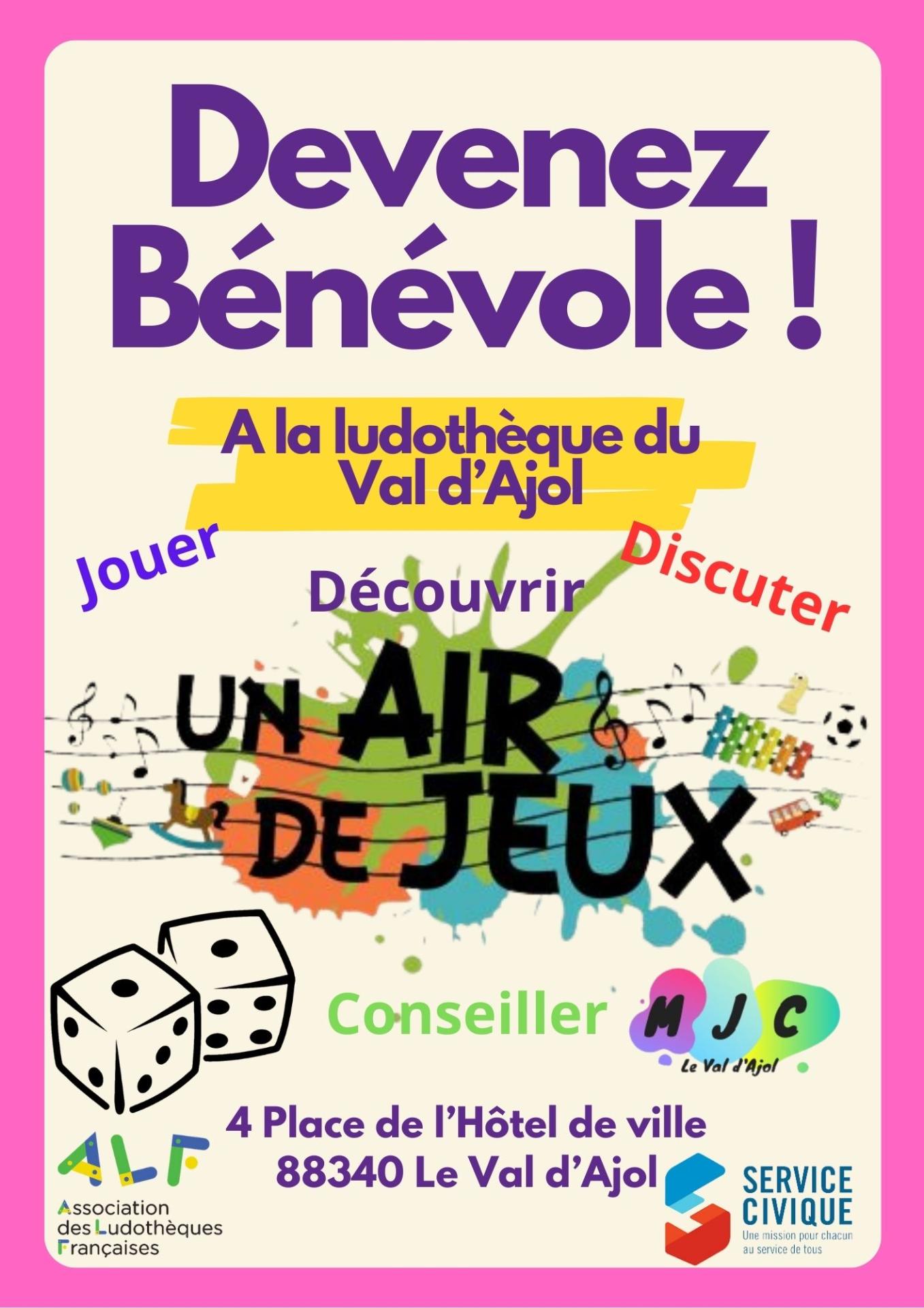 Devenez benevole